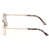 Óculos de sol unissexo Web Eyewear WE0243-32G piloto armação dourada lente degradê castanha UV400 58mm