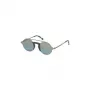 Óculos de sol retangulares unissexo WEB EYEWEAR WE0247-09Q armação de acetato Havana lentes de policarbonato castanhas UV400