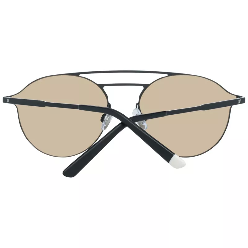 WEB EYEWEAR WE0249-5802G Óculos de sol unissexo armação preta lentes cinzentas 58/18/145 mm