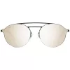 WEB EYEWEAR WE0249-5802G Óculos de sol unissexo armação preta lentes cinzentas 58/18/145 mm