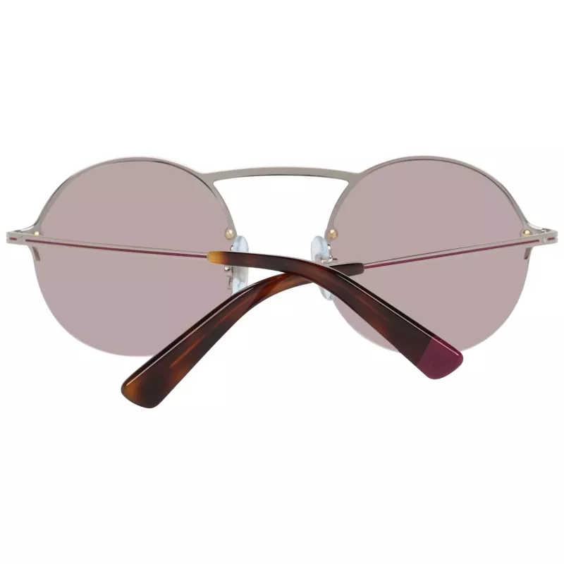 Óculos de sol unissexo WEB EYEWEAR WE0260-5434U Havana armação de acetato lentes de policarbonato verdes 54/21/145 mm