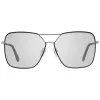 Óculos de sol de mulher WEB EYEWEAR WE0285-5932B Havana acetato geométricos lentes cinzentas degradê 59 mm