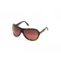 Óculos de sol retangulares gatinho de mulher WEB EYEWEAR WE0290-6552F Havana castanho 65/12/115 mm