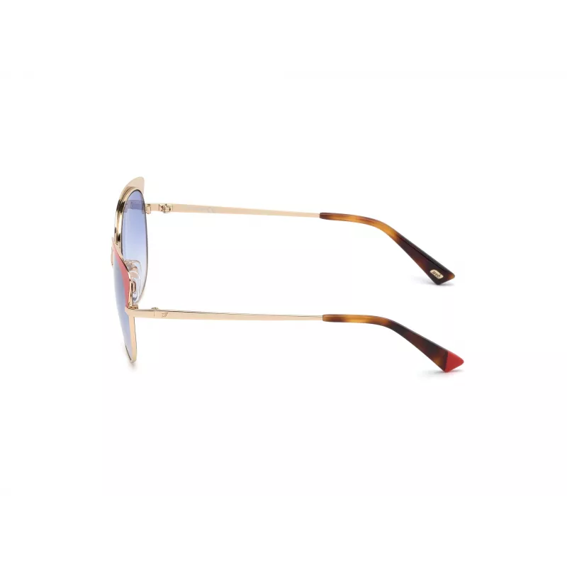 Óculos de sol borboleta de mulher WEB EYEWEAR WE0271-5532W Havana acetato castanho degradê UV400 55/18/140