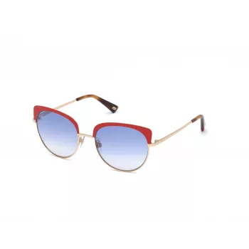 Óculos de sol borboleta de mulher WEB EYEWEAR WE0271-5532W Havana acetato castanho degradê UV400 55/18/140