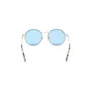 Óculos de sol de mulher Cat-Eye WEB EYEWEAR WE0254-32V armação de acetato Havana Brown lente degradê castanha 49 mm