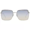 Óculos de sol de mulher WEB EYEWEAR WE0259-5734W olho de gato Havana acetato castanho lentes degradê 57 mm