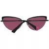 Óculos de sol WEB EYEWEAR mulher quadrados de acetato WE0272-5901Z - armação preta lentes cinzentas 59mm