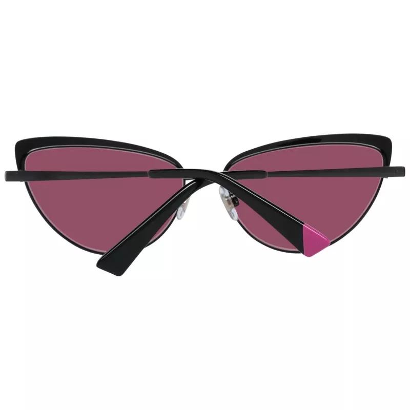 Óculos de sol WEB EYEWEAR mulher quadrados de acetato WE0272-5901Z - armação preta lentes cinzentas 59mm