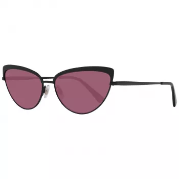 Óculos de sol WEB EYEWEAR mulher quadrados de acetato WE0272-5901Z - armação preta lentes cinzentas 59mm