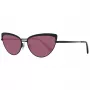 Óculos de sol WEB EYEWEAR mulher quadrados de acetato WE0272-5901Z - armação preta lentes cinzentas 59mm