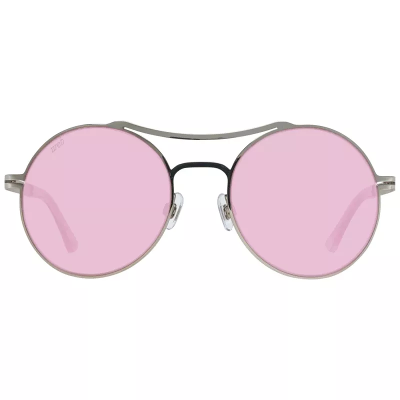 Óculos de sol de mulher WEB EYEWEAR WE0171-54016 armação preto brilhante lentes cinzento fumo 54/21/135 mm