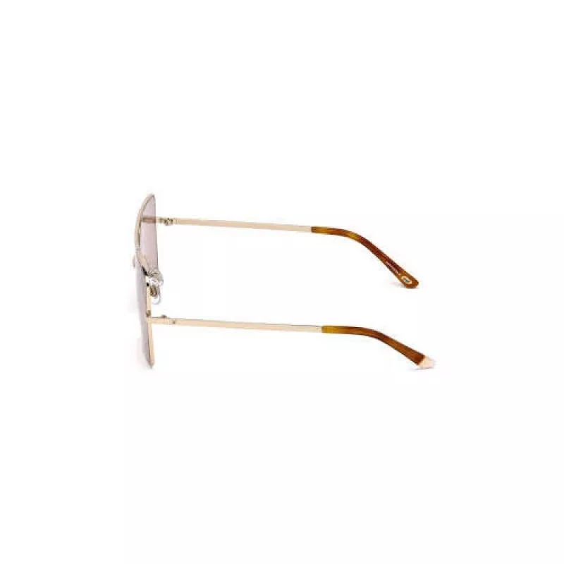Óculos de sol de mulher WEB EYEWEAR WE0210-28Y Havana castanho acetato armação angular UV400