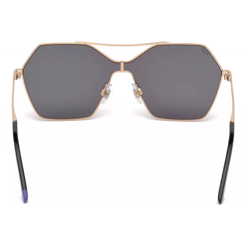 Óculos de sol de mulher WEB EYEWEAR WE0213-34Z Havana castanho tartaruga acetato armação quadrada 59 mm
