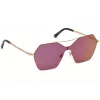 Óculos de sol de mulher WEB EYEWEAR WE0213-34Z Havana castanho tartaruga acetato armação quadrada 59 mm