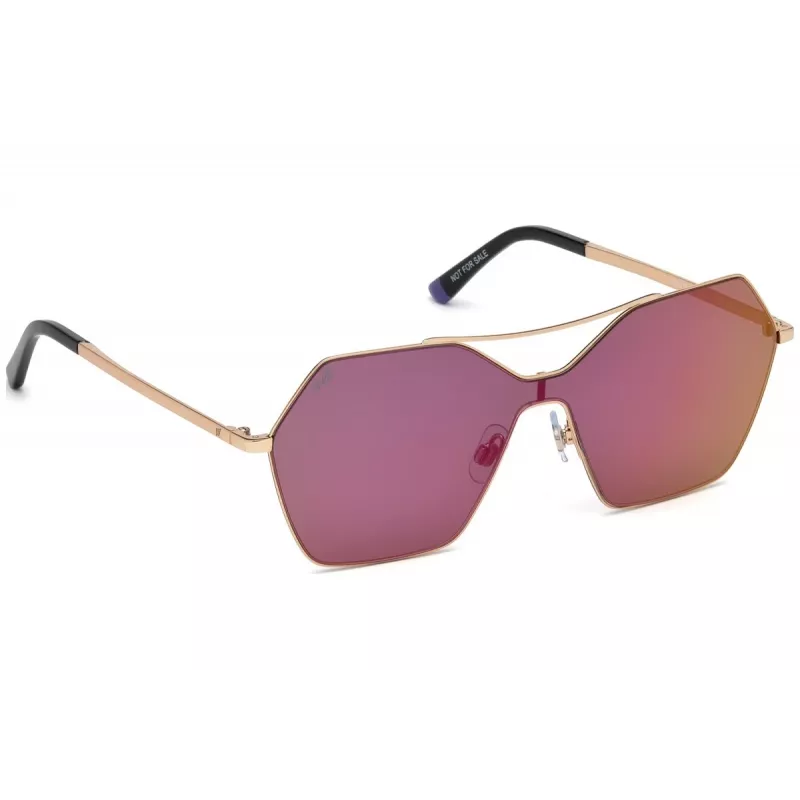 Óculos de sol de mulher WEB EYEWEAR WE0213-34Z Havana castanho tartaruga acetato armação quadrada 59 mm