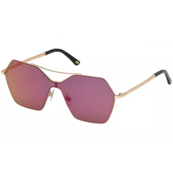 Óculos de sol de mulher WEB EYEWEAR WE0213-34Z Havana castanho tartaruga acetato armação quadrada 59 mm