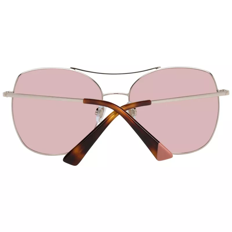 WEB EYEWEAR Óculos de sol de mulher WE0245-5828G Havana castanho degradê quadrados acetato UV400