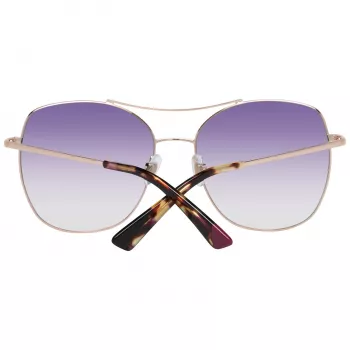 Óculos de sol de mulher WEB EYEWEAR WE0245-5833Z - Castanho degradê, armação retangular de acetato