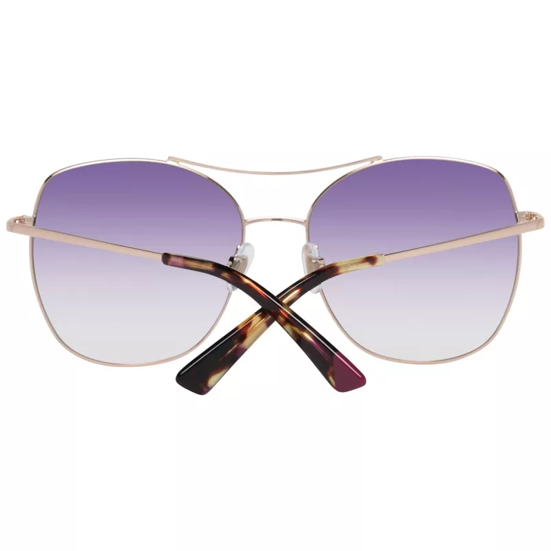 Óculos de sol de mulher WEB EYEWEAR WE0245-5833Z - Castanho degradê, armação retangular de acetato