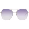 Óculos de sol de mulher WEB EYEWEAR WE0245-5833Z - Castanho degradê, armação retangular de acetato