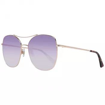Óculos de sol de mulher WEB EYEWEAR WE0245-5833Z - Castanho degradê, armação retangular de acetato