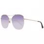 Óculos de sol de mulher WEB EYEWEAR WE0245-5833Z - Castanho degradê, armação retangular de acetato