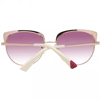 Óculos de sol de mulher WEB EYEWEAR WE0271-5533Z havana castanho quadrados acetato lente degradê 55mm