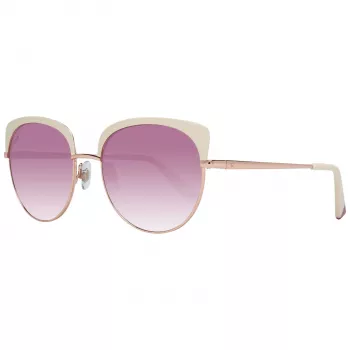 Óculos de sol de mulher WEB EYEWEAR WE0271-5533Z havana castanho quadrados acetato lente degradê 55mm