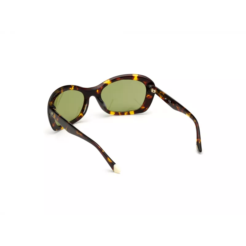 Óculos de sol de mulher WEB EYEWEAR WE0289-5652N Havana acetato armação quadrada lentes castanhas degradê 56/19/130 mm