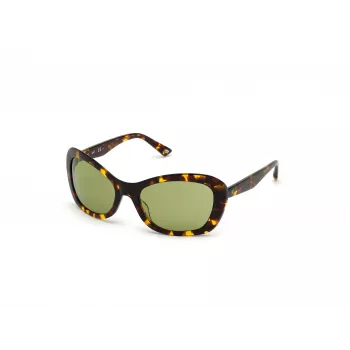 Óculos de sol de mulher WEB EYEWEAR WE0289-5652N Havana acetato armação quadrada lentes castanhas degradê 56/19/130 mm