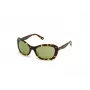 Óculos de sol de mulher WEB EYEWEAR WE0289-5652N Havana acetato armação quadrada lentes castanhas degradê 56/19/130 mm