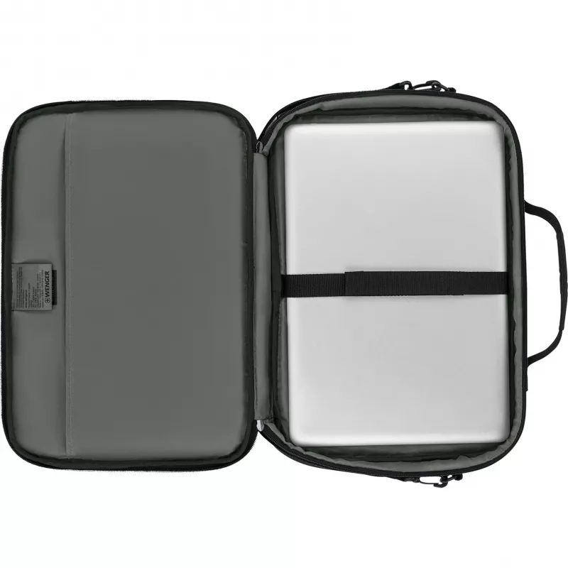 Wenger BQ 16 mala para portátil Brief Essential preto 16 polegadas