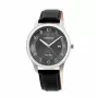 WENGER Urban Classic Chrono relógio de quartzo para homem 42mm caixa de aço inoxidável mostrador azul bracelete de couro castanha
