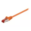 Wentronic 1,5m Cat6 STP RJ-45 para RJ-45 cabo patch, laranja (95582)