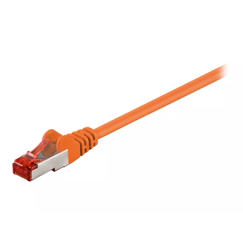 Wentronic 1,5m Cat6 STP RJ-45 para RJ-45 cabo patch, laranja (95582)