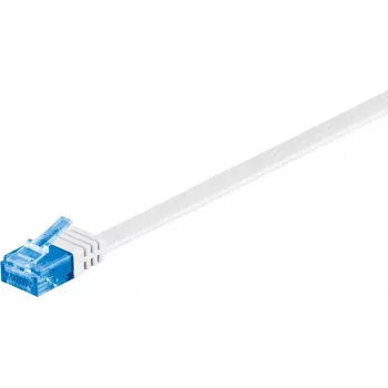 Wentronic 96314 Cabo de rede Cat6a U/UTP 1 m branco