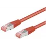 Wentronic CAT 6-150 LC SSTP PIMF cabo patch Gigabit Ethernet de 1,5 m vermelho RJ-45 para RJ-45 ficha/ficha banhado a ouro 95571