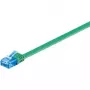 Wentronic Cabo de rede CAT6a U/UTP 2m RJ45 banhado a ouro 10Gbps 500MHz 96319
