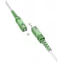 Wentronic Goobay 59597 Cabo Patch de Fibra Ótica SC/APC para SC/APC Single-Mode OS2, 5 m, LSZH, Branco