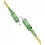 Cabo de fibra ótica Wentronic Goobay 59640 OS2 Single-Mode, SC/APC para SC/APC, 3 m, amarelo