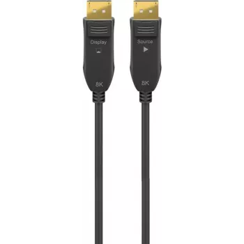 Wentronic Goobay 64869 Cabo ótico ativo DisplayPort 50 m Preto