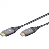 Cabo HDMI ótico ativo WENTRONIC Goobay 76276 AOC 8K – 10 m, HDMI 2.1, 48 Gbps, 8K@60Hz, 4K@120Hz, Dynamic HDR, eARC, VRR, ALLM, HDCP 2.3, preto