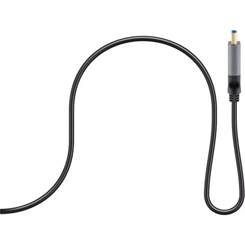 Cabo HDMI ótico ativo WENTRONIC Goobay 76276 AOC 8K – 10 m, HDMI 2.1, 48 Gbps, 8K@60Hz, 4K@120Hz, Dynamic HDR, eARC, VRR, ALLM, HDCP 2.3, preto
