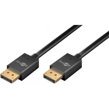 Wentronic Goobay 77442 cabo DisplayPort 1m preto