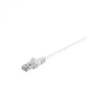 Wentronic Goobay Cabo de Patch CAT 5e F/UTP, Branco, 25 m, CCA 95620