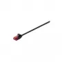 Wentronic Goobay Cabo de rede CAT 6 Slim, U/UTP, preto, 7,5 m, cobre 93729