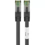 Cabo de rede Wentronic Goobay CAT 8.1 S/FTP, LSZH, preto, 1 m 66721