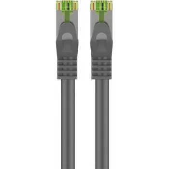 WENTRONIC Goobay Cabo de rede CAT 8.1 S/FTP, RJ45, 0,5 m, cinzento (61124)