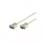 Wentronic Goobay Cabo de extensão D-SUB RS-232 9 pinos macho para fêmea, cinzento, 5 m 50225
